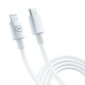 3MK Hyper Cable USB-C - Lightning 20W 1.2m Biały/White Kabel