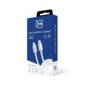 3MK Hyper Cable USB-C - Lightning 20W 1.2m Biały/White Kabel