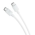 3MK Hyper Cable USB-C - USB-C 100W 1.2m Biały/White Kabel