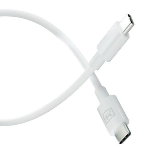 3MK Hyper Cable USB-C - USB-C 100W1.2m Biały/White Kabel