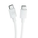 3MK Hyper Cable USB-C - USB-C 100W 1.2m Biały/White Kabel