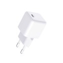 3MK Hyper Charger PD 25W ład. sieć. biała/white + 1x USB-C Cable