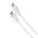 3MK Hyper Charger PD 25W ład. sieć. biała/white + 1x USB-C Cable