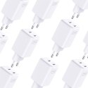 3MK Hyper Charger PD 45W ład. sieć. biała/white + 2x USB-C Cables