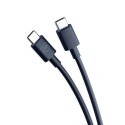 3MK Hyper Charger PD 45W ład. sieć. czarna/black + 2x USB-C Cables