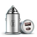 3MK HyperCar Charger 45W Ładowarka samochodowa 1xUSB-A + 1xUSB-C