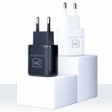 3MK HyperCharger 20W 1xUSB-C + 1xUSB-A ładowarka sieciowa PD/QC czarna/black