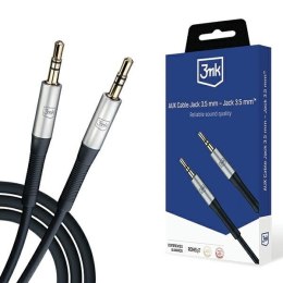 3MK Kabel AUX Jack 3,5 mm - Jack 3,5 mm 1m