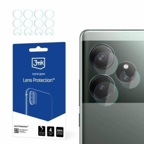 3MK Lens Protect Realme GT 6T Ochronana obiektyw aparatu 4szt