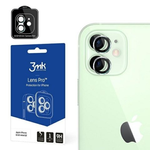 3MK Lens Protection Pro iPhone 11/12/12 Mini Ochrona na obiektyw aparatu z ramką montażową 1szt.