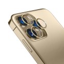 3MK Lens Protection Pro iPhone 13 Pro / 13 Pro Max złoty/gold Ochrona na obiektyw aparatu z ramką montażową 1szt.