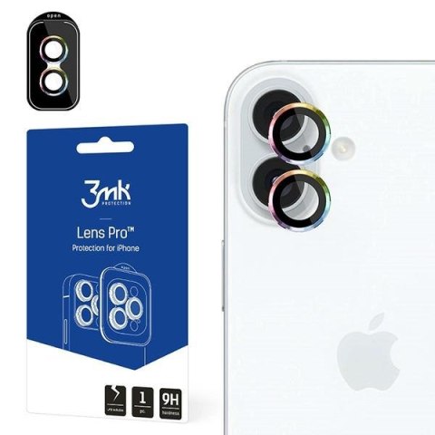 3MK Lens Protection Pro iPhone 16/16 Plus Rainbow