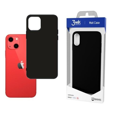 3MK Matt Case iPhone 13 / 14 / 15 6.1" czarny/black