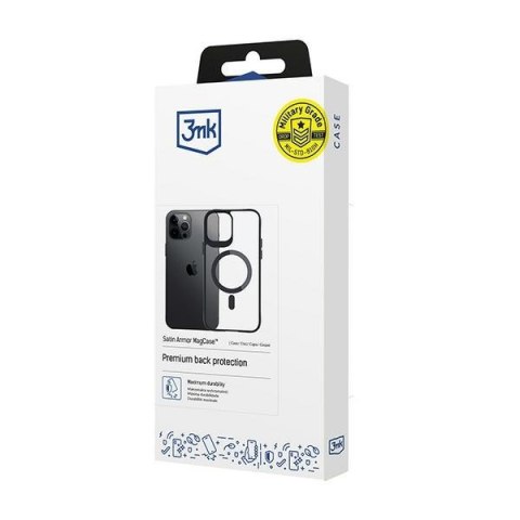 Etui 3MK Satin Armor MagCase do Apple iPhone 12 Pro Max