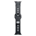 3MK Silicone Watch Strap czarny/black dla Apple Watch 38/40/41mm