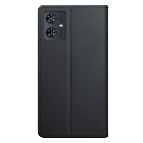 3MK Wallet Case Motorola Moto G54/PowerEdition czarny/black