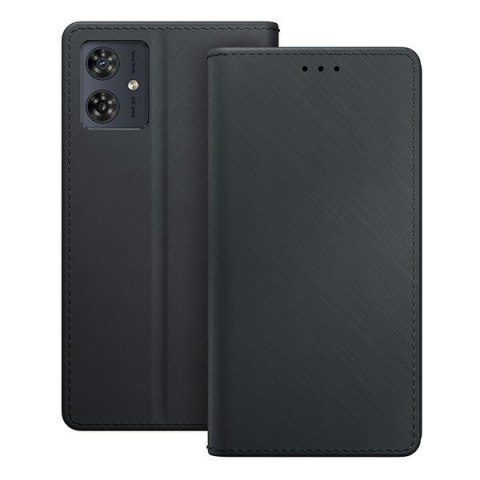 3MK Wallet Case Motorola Moto G54/PowerEdition czarny/black