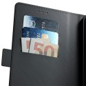 3MK Wallet Case Sam A15 5G czarny/black