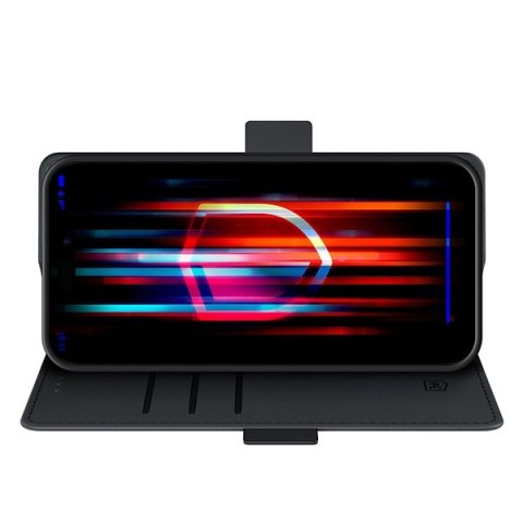 3MK Wallet Case iPhone 12/12 Pro 6.1"czarny/black