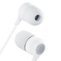 3MK Wired Earphones USB-C słuchawki douszne biały/white USB-C