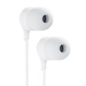 3MK Wired Earphones USB-C słuchawki douszne biały/white USB-C