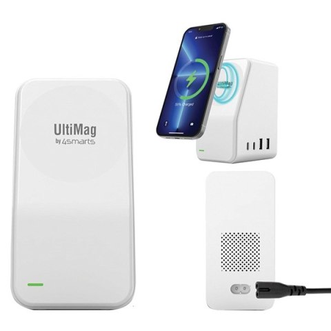 4smarts Stacja Ładująca 5in1 UltimagDeskTower white/biały 456607