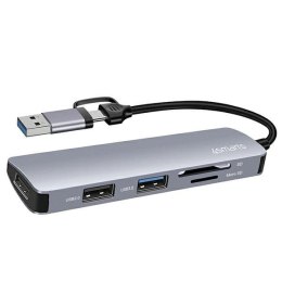 4smarts Uniwersalny HUB Multiport Space Grey 469630