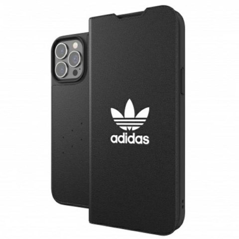 Adidas OR Booklet Case BASIC iPhone 13Pro Max 6,7" czarno biały/black white 47127