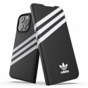 Adidas OR Booklet Case PU iPhone 13 Pro/ 13 6,1" czarno biały/black white 47112