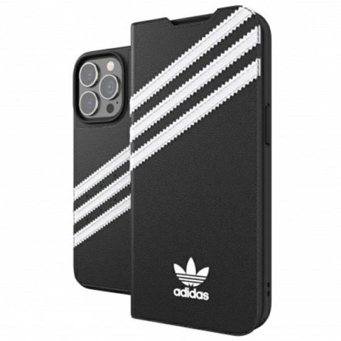 Adidas OR Booklet Case PU iPhone 13 Pro/ 13 6,1" czarno biały/black white 47112