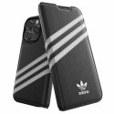 Adidas OR Booklet Case PU iPhone 14 Proczarno biały/black white 50196