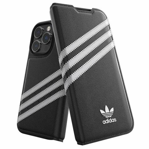 Adidas OR Booklet Case PU iPhone 14 Proczarno biały/black white 50196
