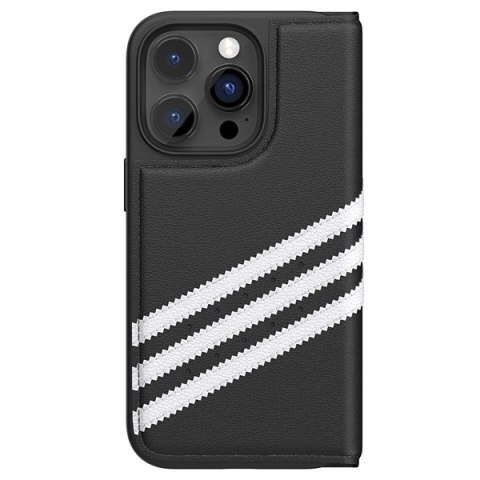 Adidas OR Booklet Case PU iPhone 14 Proczarno biały/black white 50196