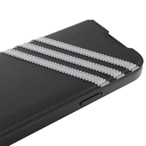 Adidas OR Booklet Case PU iPhone 14 Proczarno biały/black white 50196
