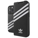 Adidas OR Booklet Case PU iPhone 14 Proczarno biały/black white 50196