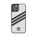 Adidas OR Moulded Case PU iPhone 12Pro Max biało-czarny/white-black 42239