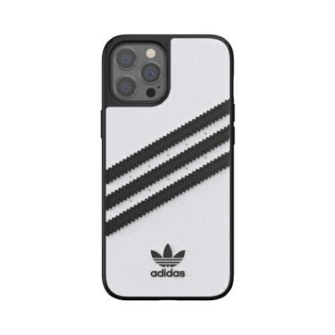 Adidas OR Moulded Case PU iPhone 12Pro Max biało-czarny/white-black 42239