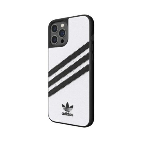Adidas OR Moulded Case PU iPhone 12Pro Max biało-czarny/white-black 42239