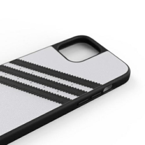 Adidas OR Moulded Case PU iPhone 12Pro Max biało-czarny/white-black 42239