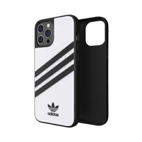 Adidas OR Moulded Case PU iPhone 12Pro Max biało-czarny/white-black 42239