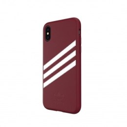 Adidas OR Moulded PU Suede iPhone X/XS burgundowy/collegiate burgundy 33282