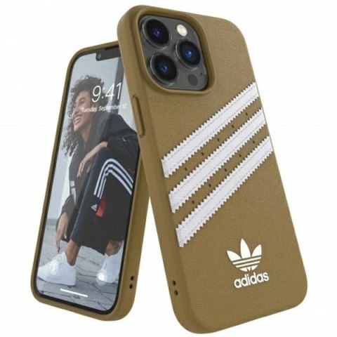 Adidas OR Moulded PU iPhone 13 Pro Max6,7" beżowo-złoty/beige-gold 47807