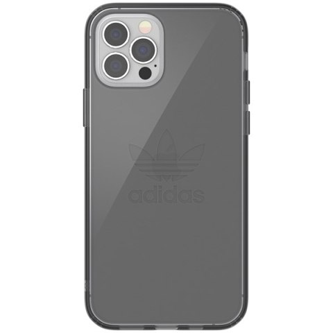 Adidas OR Protective iPhone 12/12 ProClear Case czarny przezroczysty/smokey black 42385