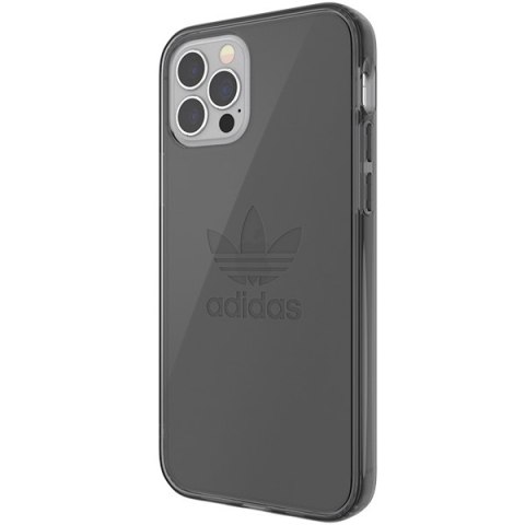 Adidas OR Protective iPhone 12/12 ProClear Case czarny przezroczysty/smokey black 42385