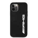 AMG AMHCP12LSGLBGN iPhone 12 Pro Max 6,7" czarny/black hardcase Silicone Big Logo