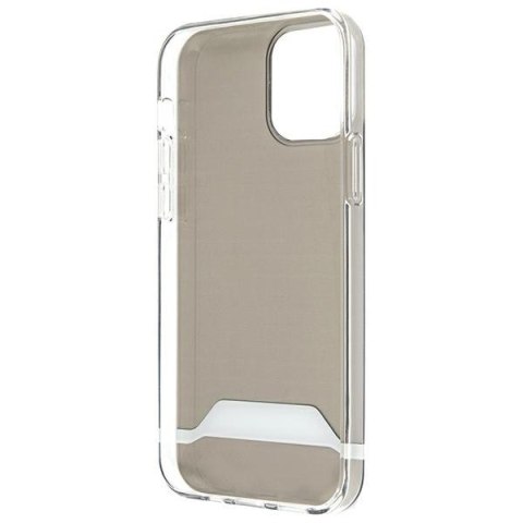 AMG AMHCP12MTCBW iPhone 12/12 Proprzezroczysty/transparent hardcase Electroplate Black&White