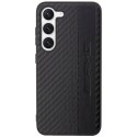 AMG AMHCS23MBLSCA S23+ S916 czarny/black hardcase Carbon Stripe&Embossed