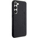 AMG AMHCS23MBLSCA S23+ S916 czarny/black hardcase Carbon Stripe&Embossed