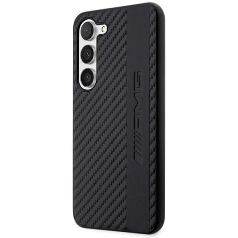AMG AMHCS23SBLSCA S23 S911 czarny/black hardcase Carbon Stripe&Embossed