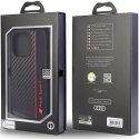 Audi Carbon Fiber Stripe iPhone 13 Pro / 13 6.1" czarny/black hardcase AUS-TPUPCIP13P-R8/D1-BK